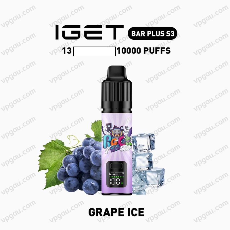 Grape lce IGET Bar Plus S3 10000 – Grape Ice