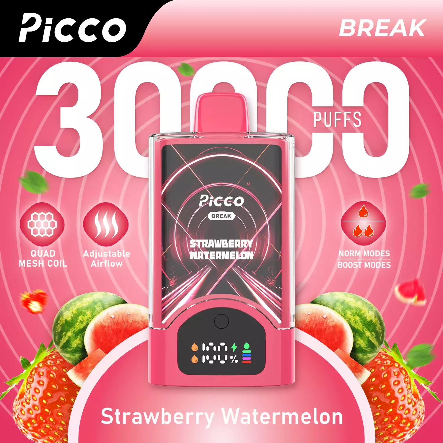 Picco Break 30000 Puffs (18) PICCO BREAK 30000 Puffs