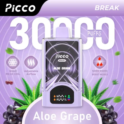 PICCO BREAK 30000 – Aloe Grape