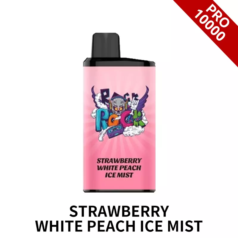 Strawberry white peach ice mist IGET BAR PRO 10000 Strawberry White Peach Ice Mist