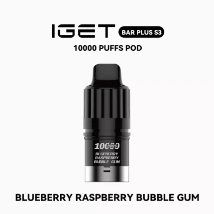 IGET BAR PLUS S3 POD Blueberry Raspberry Bubble Gum